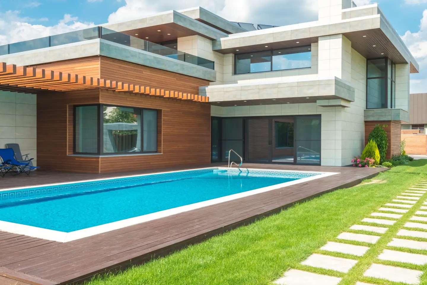Swimming pool built in North Gosford, NSW